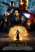 Iron Man 2 Explosion Wall Poster