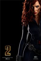 Iron Man 2 Black Widow Wall Poster
