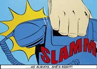 Slamm! by Deborah Azzopardi - 27" x 20"