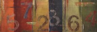 Lucky Numbers I by Patricia Pinto - 36" x 12" - $18.99