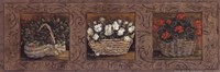 Floral Baskets by Pam Britton - 18" x 6"