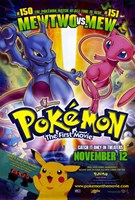 Pokemon: The First Movie Wall Poster
