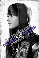 Justin Bieber: Never Say Never Movie Wall Poster