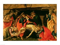 Lamentation of Christ. c.1490 Fine Art Print