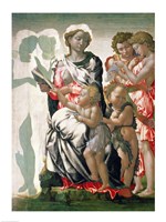 Madonna and Child with St. John, 1495 by Michelangelo Buonarroti, 1495 - various sizes