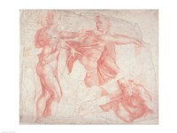 Studies of Male Nudes Fine Art Print