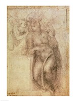 Inv.1895-9-15-516.recto (w.72) Study for the Annunciation Fine Art Print