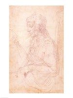 W.40 Sketch of a female figure Fine Art Print