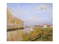 The Seine at Argenteuil, 1873 Fine Art Print