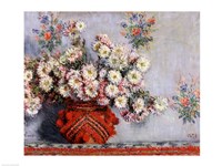 Chrysanthemums, 1878 Fine Art Print