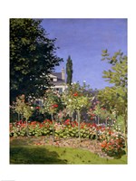 Flowering Garden at Sainte-Adresse, 1866 by Claude Monet, 1866 - various sizes