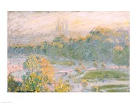 The Tuileries (study) 1875 by Claude Monet - various sizes