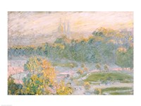 The Tuileries (study) 1875 Fine Art Print