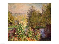 A Corner of the Garden at Montgeron, 1876-7 Fine Art Print