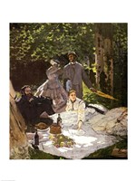 Dejeuner sur l'Herbe, Chailly, 1865 Fine Art Print
