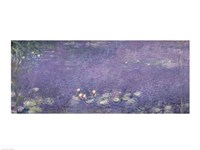 Waterlilies: Morning, 1914-18 (centre left section) Fine Art Print