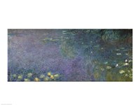 Waterlilies: Morning, 1914-18 (centre right section) Fine Art Print