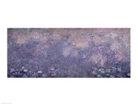 Waterlilies: Two Weeping Willows, centre right section, 1914-18 Fine Art Print