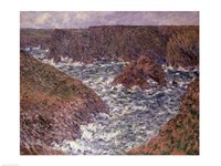Port Domois at Belle Ile, 1886 Fine Art Print