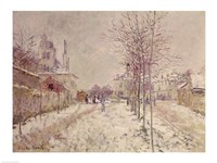 Snow Effect by Claude Monet - various sizes