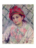 Portrait of Blanche Hoschede (1864-1947) as a Young Girl, c.1880 Fine Art Print