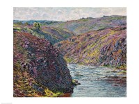 Ravines of the Creuse at the End of the Day, 1889 Fine Art Print