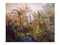 Garden in Bordighera, Impression of Morning, 1884 by Claude Monet, 1884 - various sizes