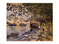 Seine at Rouen, 1872 Fine Art Print