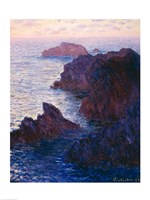 Rocks at Bell-Ile, Port-Domois, 1886 Fine Art Print