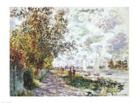 La Berge du Petit-Gennevilliers, c.1875 Fine Art Print