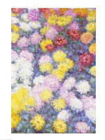 Chrysanthemums, 1897 - vertical Fine Art Print