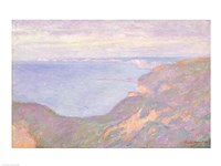 The Cliffs near Dieppe, 1897 Fine Art Print