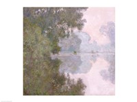 Morning on the Seine, near Giverny, 1896 by Claude Monet, 1896 - various sizes