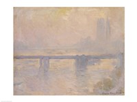 Charing Cross Bridge, 1899 Fine Art Print