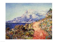 The Red Road near Menton, 1884 Fine Art Print