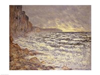 Seafront, Fecamp, 1881 Fine Art Print