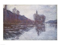 The Seine near Giverny, 1894 Fine Art Print