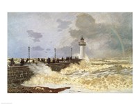 The Quay at Le Havre, 1868 Fine Art Print