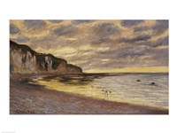 Pointe De Lailly, Maree Basse, 1882 Fine Art Print