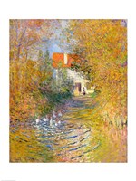 The Duck Pond, 1874 Fine Art Print