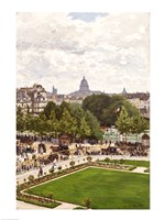 Garden of the Princess, Louvre, 1867 Fine Art Print