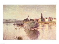 The Seine at Lavacourt, 1880 Fine Art Print