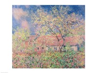 Springtime at Giverny, c.1880 Fine Art Print