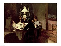 The Dinner, 1868-9 Fine Art Print