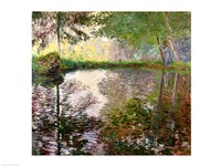 The Lake at Montgeron Fine Art Print