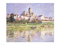 The Church at Vetheuil, 1880 Fine Art Print