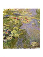 The Waterlily Pond, 1917-19 Fine Art Print