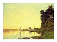 Argenteuil, at the End of the Afternoon, 1872 Fine Art Print