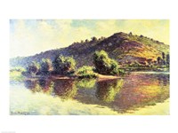 The Seine at Port-Villez, 1883 Fine Art Print