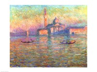 San Giorgio Maggiore, Venice, 1908 Fine Art Print